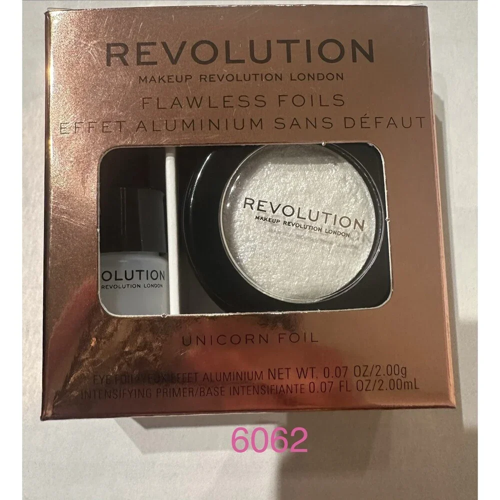 Makeup Revolution Flawless Foils Unicorn Foil Pigment 3Pc Lot New